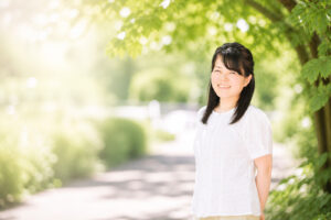 安心して話を聞く自分に戻るコーチ藤井千恵