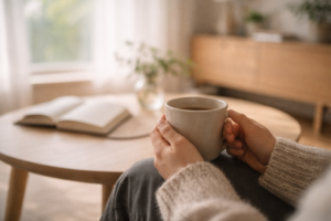 温かなひとときのカフェタイム