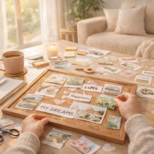 ビジョンボードで現実が動き出した理由 ― 夢を「いつか」から「行動が起きる未来」に変えた私の体験